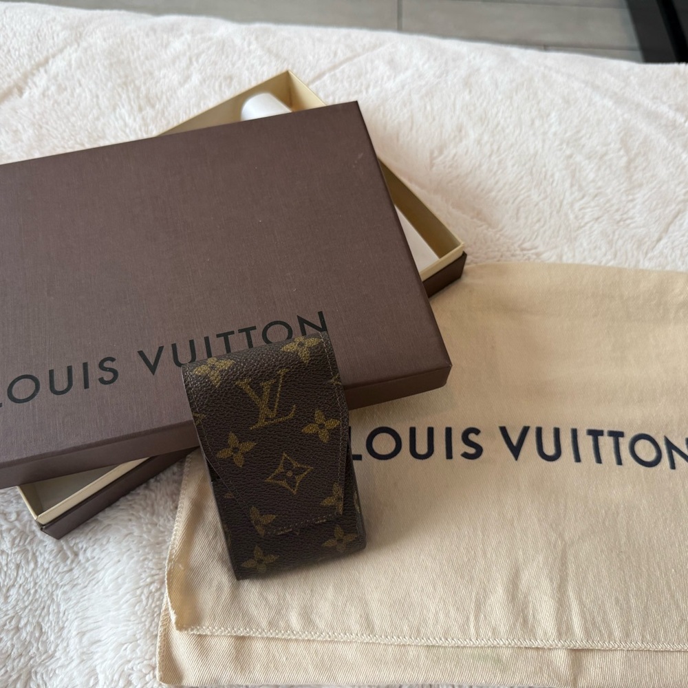 Louis Vuitton Brown Monogram Cigarette Case